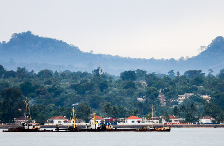 Vista geral da cidade de São Tomé em São Tomé e Principe, 08 de dezembro de 2018. TIAGO PETINGA/LUSA